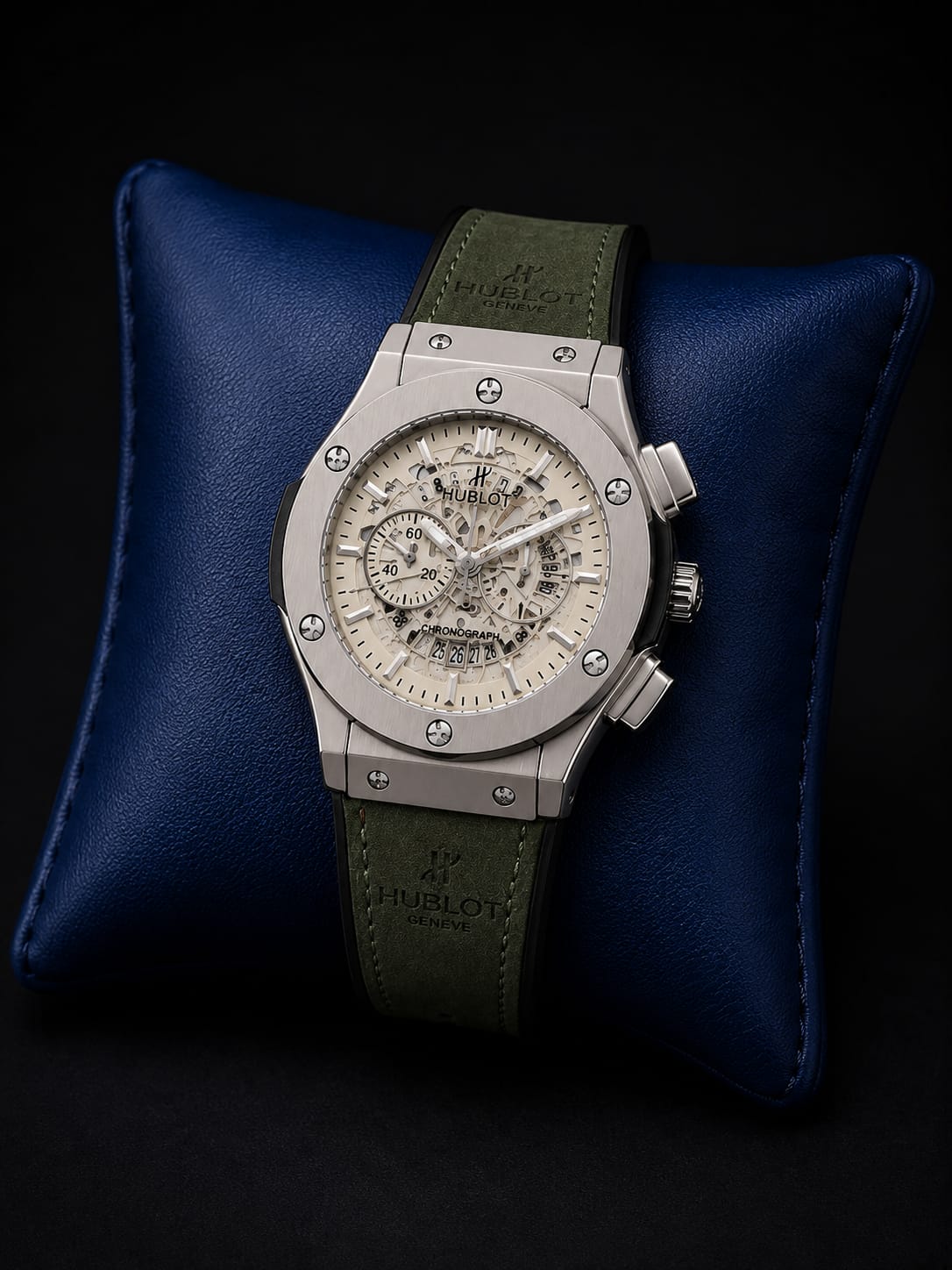 Luxury Style Wrist Watch with clear dial and comfortable strap